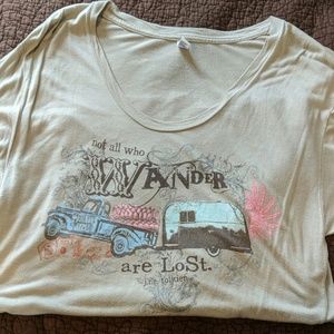 AMERICAN APPAREL/JUNK GYPSY NOT ALL WHO WANDER